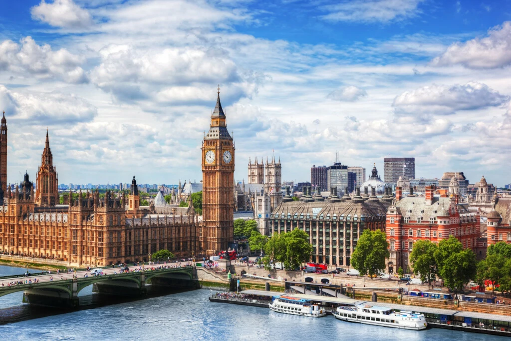 Big Ben und Houses of Parliament