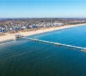 Blick auf Ahlbeck an der Ostsee