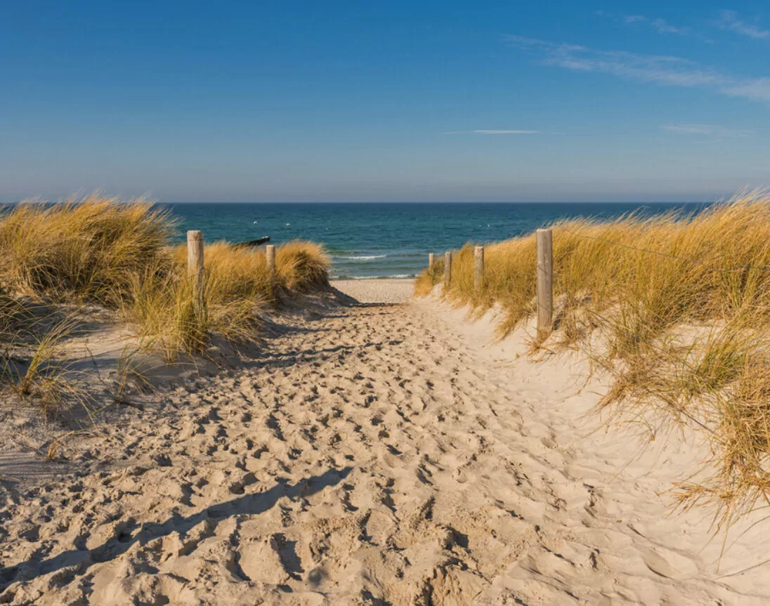 Strandzugang an der Ostsee