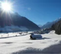 Winterliche Landschaft in Südtirol