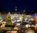 Weihnachtsmarkt in Saarbrücken vor Saarbrücker Schloss