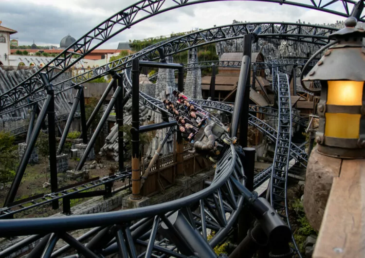 Achterbahn im Phantasialand