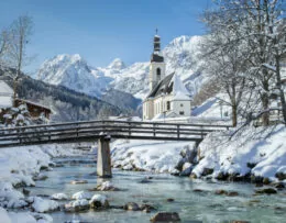 Ausblick auf die bayerischen Alpen