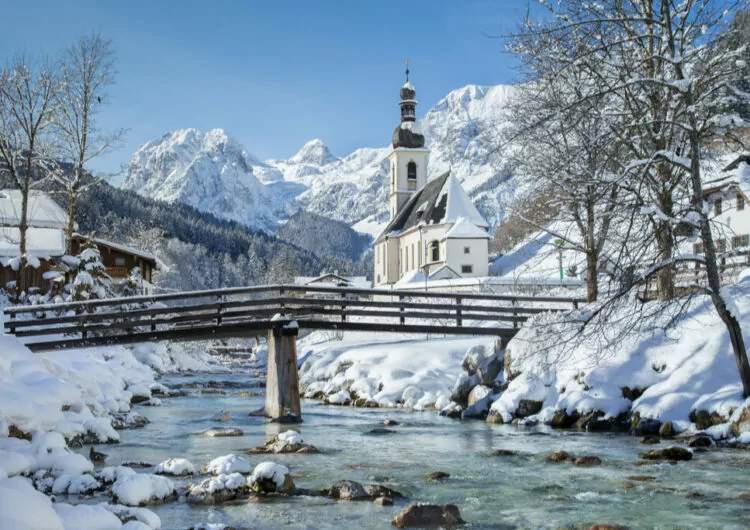 Ausblick auf die bayerischen Alpen