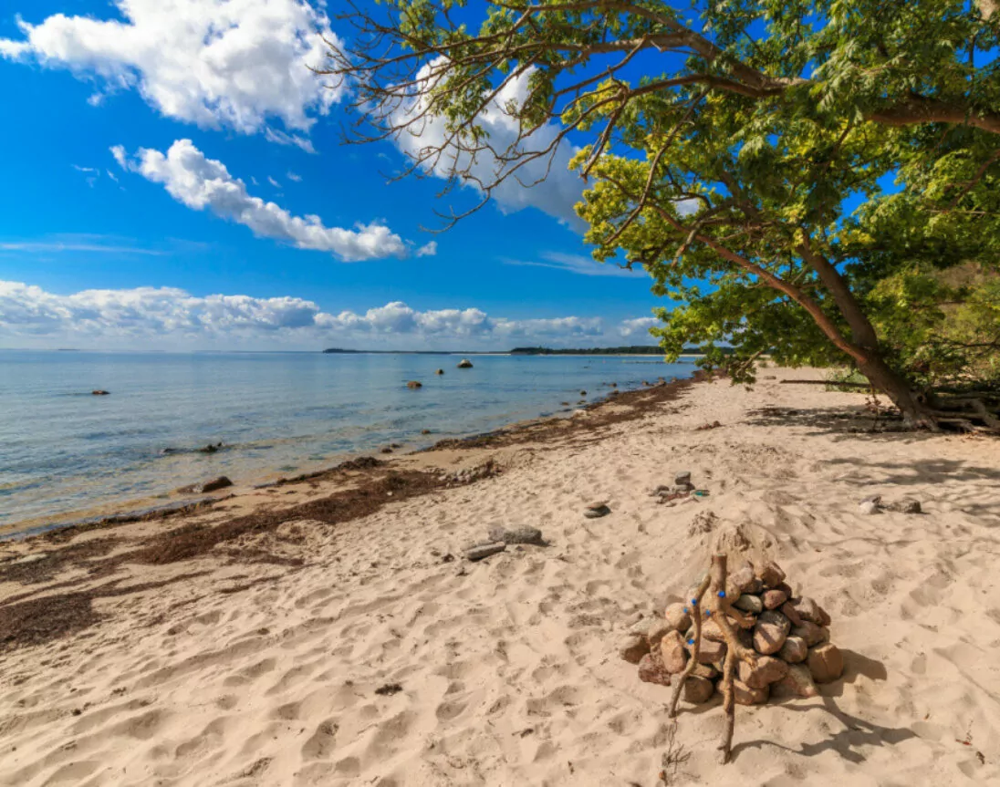 Strand in Gören auf Rügen