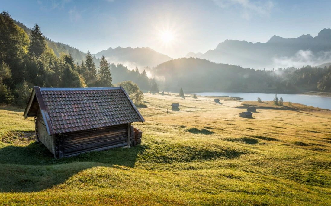 Berghütte in Bayern