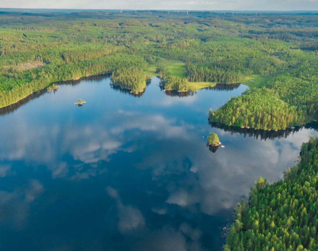 Der Vanernsee in Schweden