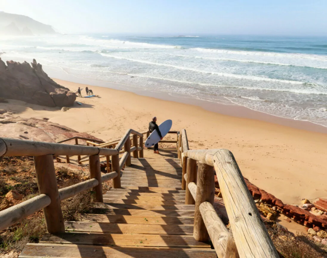 Surfer Spot an der Algarve