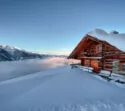 Chalet im Skigebiet, Österreich