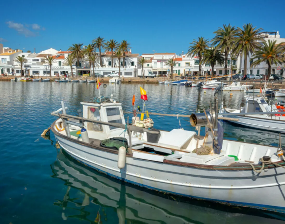 Fischerheihafen von Fornells auf Menorca