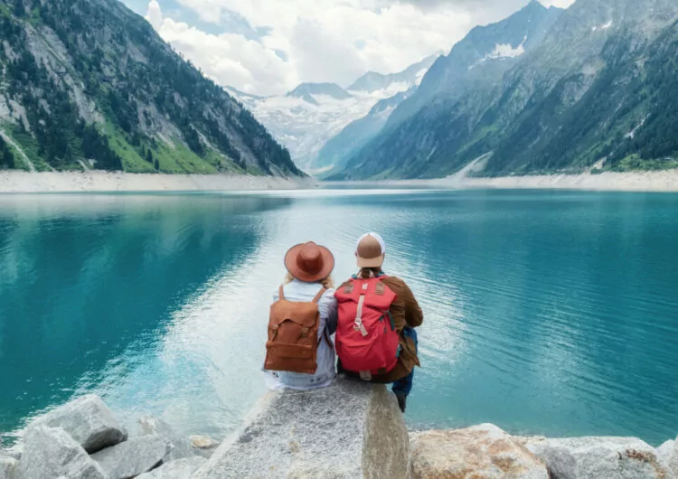 Abenteuer und Reisen in der Berglandschaft Österreichs