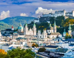 Panorama von Salzburg