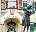 Mozart-Statue in Salzburg