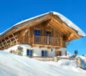 Berghütte in den Alpen, Österreich
