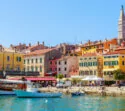 Rovinj Hafen auf Istrien, Kroatien