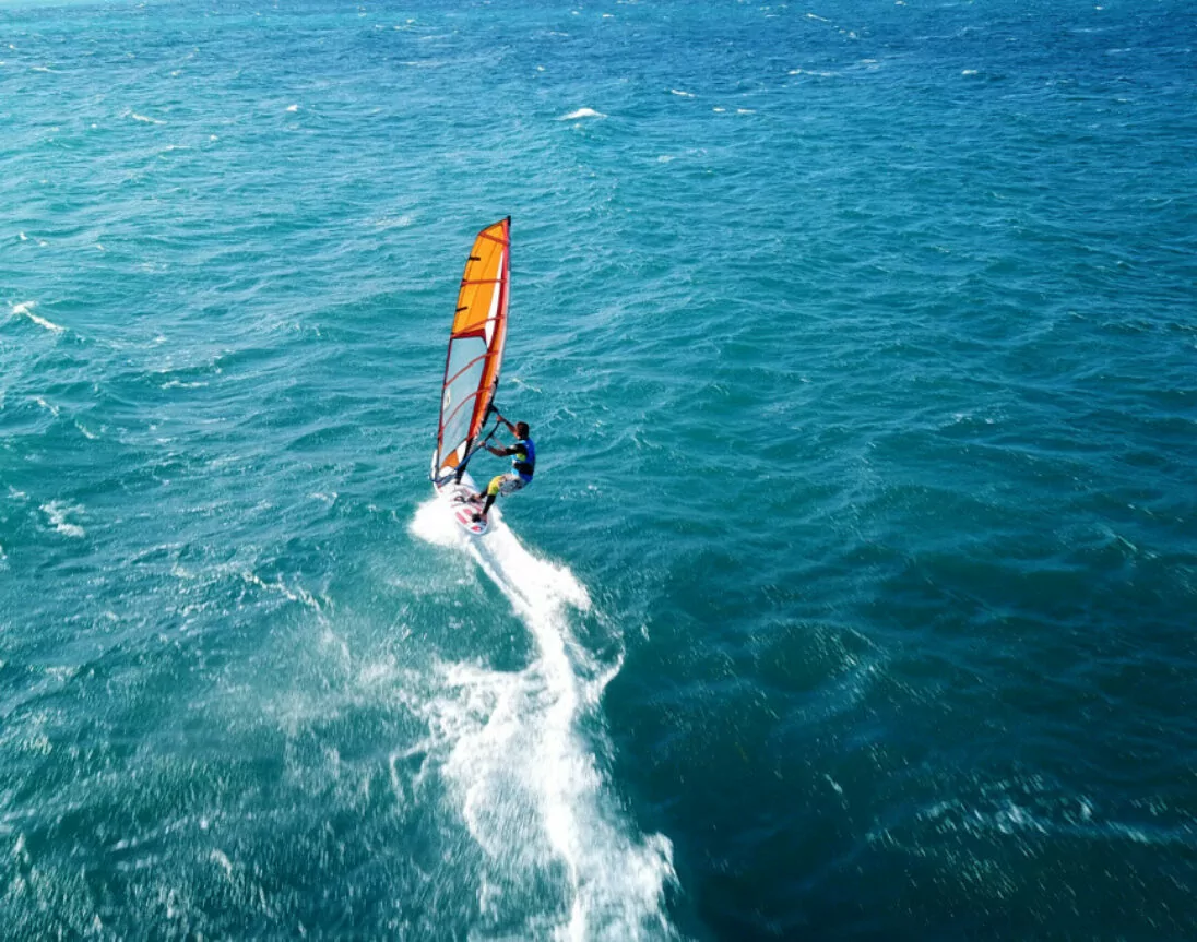 Windsurfer in Kroatien