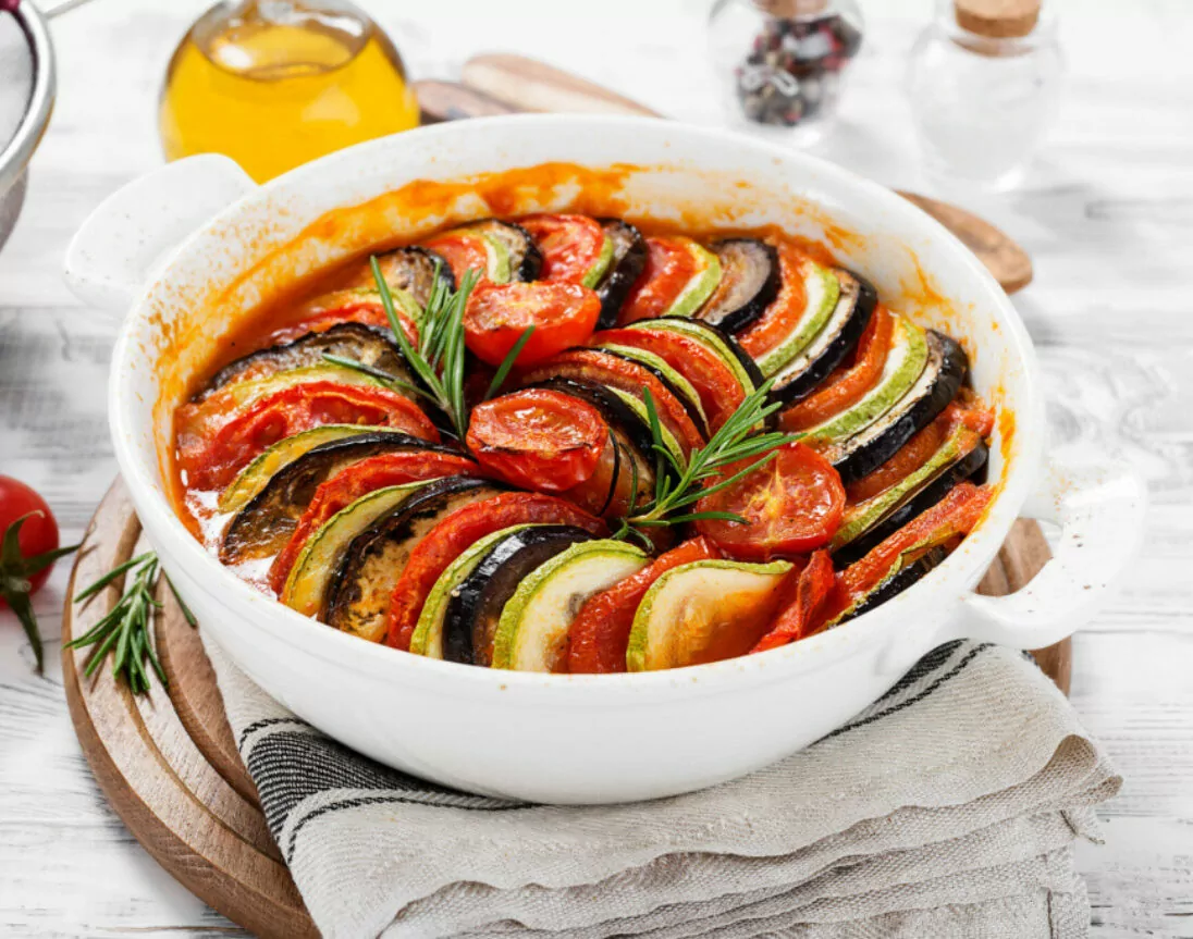 Ratatouille. Traditioneller französischer Eintopf