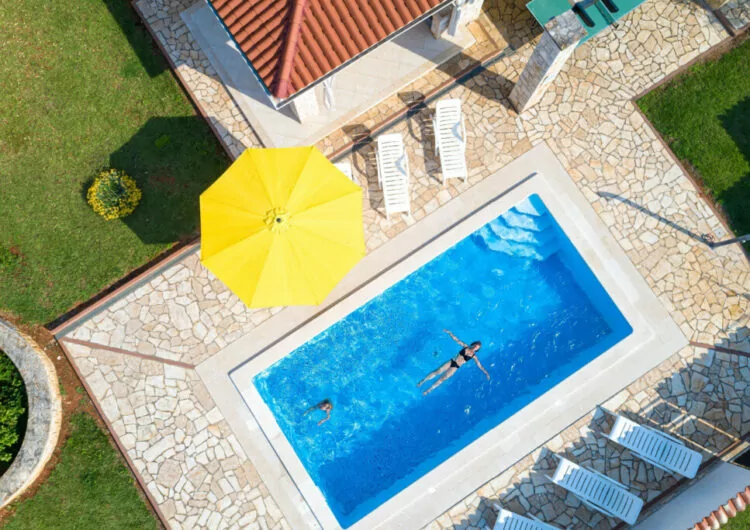 Ferienwohnung mit Pool in Kroatien