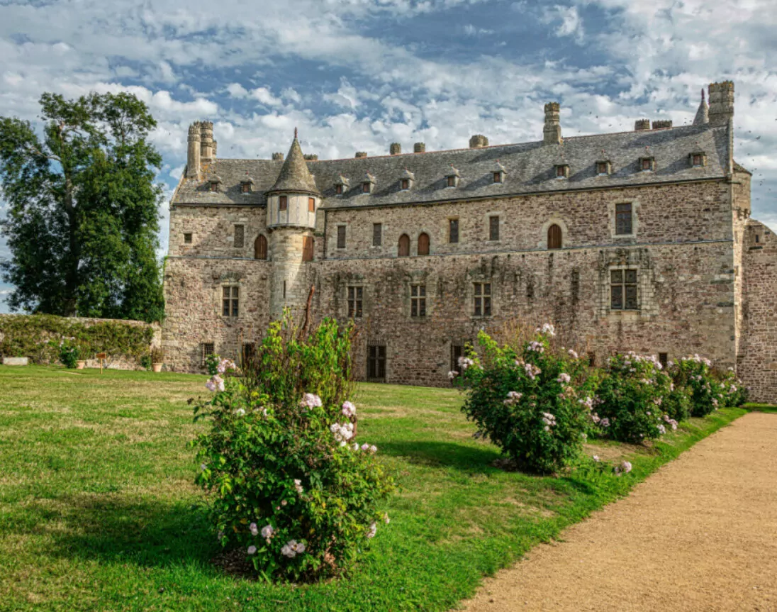 Château de la Roche-Jagu, Bretagne, Frankreich